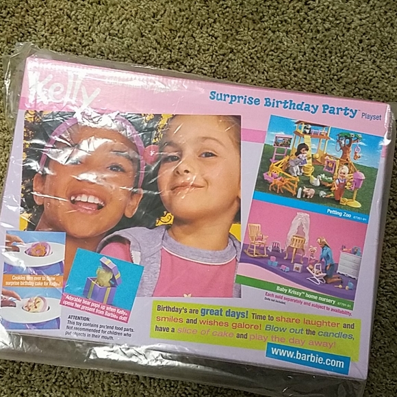 Mattel Kelly Birthday Party Playset NIB FREE SHIP - Picture 2 of 5